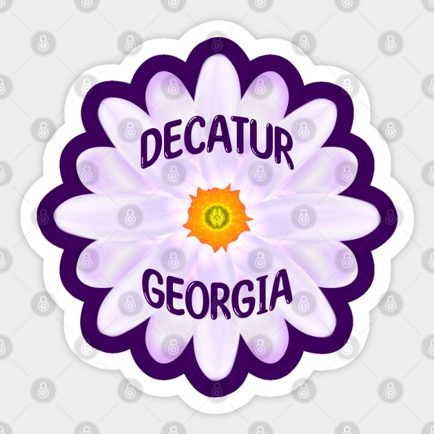 Decatur Georgia Sticker by MoMido